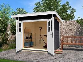 Gartenhaus WEKA "179 Gr.4", grau