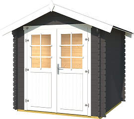 Gartenhaus WEKA "209 Gr.1", grau