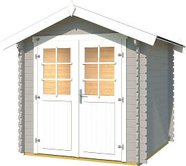 Gartenhaus WEKA "209 Gr.1", grau
