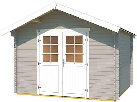 Gartenhaus WEKA "209 Gr.3", grau