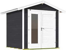 Gartenhaus WEKA "224 A", grau