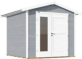 Gartenhaus WEKA "224 A", grau (grau,
