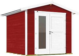 Gartenhaus WEKA "224 A", rot (rot,