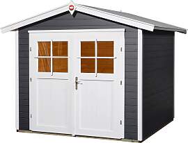 Gartenhaus WEKA "224 Gr.3", grau