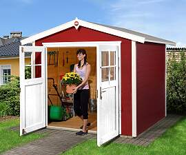 Gartenhaus WEKA "224 Gr.3", rot