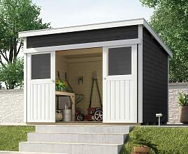 Gartenhaus WEKA "225 Gr.2", grau