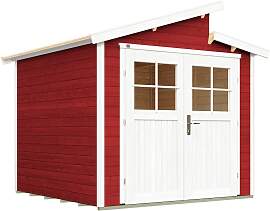 Gartenhaus WEKA "226 Gr.2, 21 mm", rot