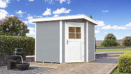 Gartenhaus WEKA "229 Gr.2", grau (grau,
