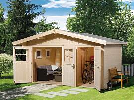 Gartenhaus WEKA "261 Gr.1", beige