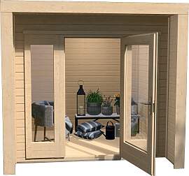Gartenhaus WEKA "263 Gr.1", beige