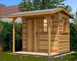Gartenhaus WEKA "820 Gr.2", beige
