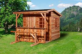 Gartenhaus WEKA "820A Gr.1", beige