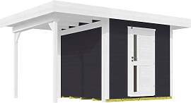 Gartenhaus WEKA "Designhaus 172 A", grau 