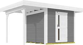 Gartenhaus WEKA "Designhaus 172 A", grau 