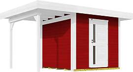 Gartenhaus WEKA "Designhaus 172 A", rot