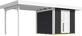 Gartenhaus WEKA "Designhaus 172 B", grau 