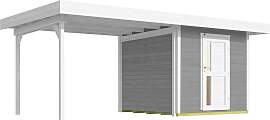 Gartenhaus WEKA "Designhaus 172 B", grau 