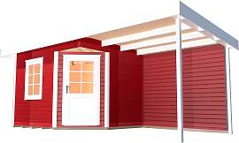 Gartenhaus WEKA "Designhaus 213A Gr.2",