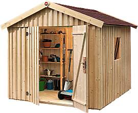 Gartenhaus WEKA "Schwedenhaus", beige