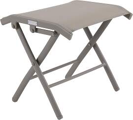 Gartenhocker Andy aus Textilene und Aluminium,