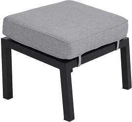 Gartenhocker Belfort mit Kissen No.1, aus