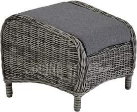 Gartenhocker Rosita von Brafab aus Kunst-Rattan,