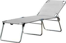 Gartenliege Amigo 40+ aus Aluminium, modern,