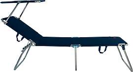 Gartenliege Amigo 40+ von Fiam aus Aluminium,