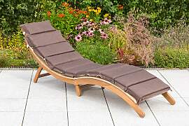 Gartenliege MERXX "Capri", beige (grau), 