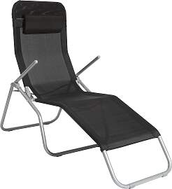 Gartenliege MERXX "XXL", schwarz