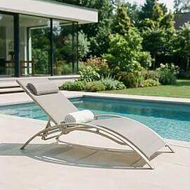 Gartenliege RELAX mit verstellbarer Rückenlehne