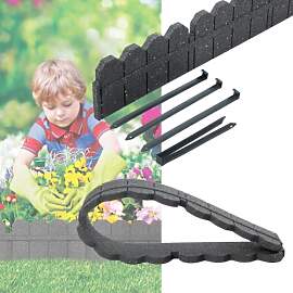 Gartenpalisade Rasenkante Beeteinfassung