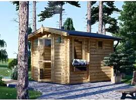 Gartensauna - Aussensauna - Saunahaus ELDA,