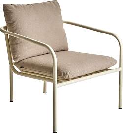 Gartensessel Bendt mit Kissen aus Aluminium,