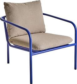 Gartensessel Bendt mit Kissen aus Aluminium,