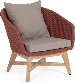 Gartensessel Coachella mit Kissen,