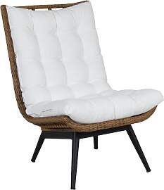 Gartensessel Covelo von Brafab aus Rattan und