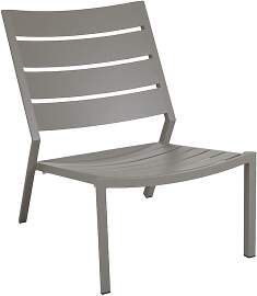 Gartensessel Delia aus Aluminium, moderner