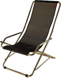 Gartensessel Dondolina aus Aluminium, modern und