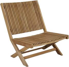 Gartensessel Julita aus Teakholz, klassisch,