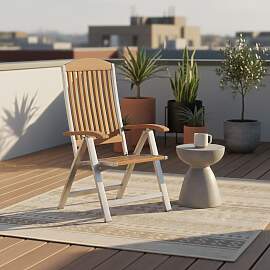 Gartensessel klappbar Keros Echtholz Akazie