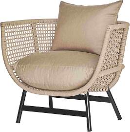 Gartensessel Loungesessel Suka aus Aluminium,
