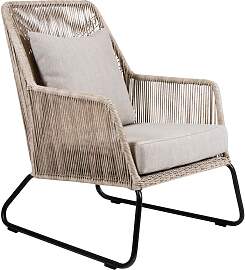 Gartensessel Midway von Brafab, aus Rattan und