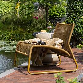 Gartensessel Rattansessel aus Kunstrattan mit