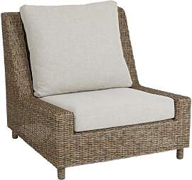 Gartensessel Sandkorn von Brafab aus Kunst-Rattan, 