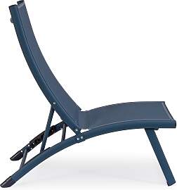 Gartensessel Taylor 2er-Set aus Aluminium, modern, 