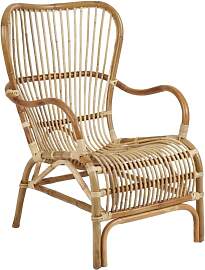 Gartensessel Vallda aus Rattan, Boho Stil für