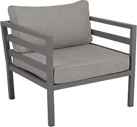 Gartensessel Weldon von Brafab aus Aluminium und