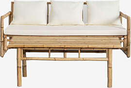 Gartenset Mit 3-sitzer-sofa Und 120 X 60 Cm
