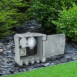 Gartensteckdose in Steinoptik IP44 - Ausführung: